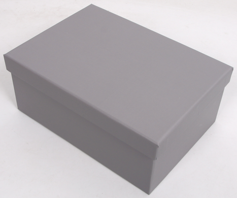 Plain grey gift boxes, set of 10 pcs, 11101904