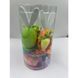 Easter decoration, in a clear tube, with a bunny, 3&times;5 cm, design 3 - 27011562