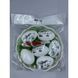 Easter basket with eggs, in a basket, 4&times;6 cm, design 10 - 27011762