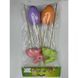 Decorative Easter eggs set, in a bag with header card, with a bunny, 5&times;7 cm, design 8 - 27011271