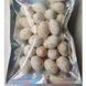 Decorative glitter Easter eggs, 2.5&times;3.5 cm, pack of 24, colour champagne - 27010116