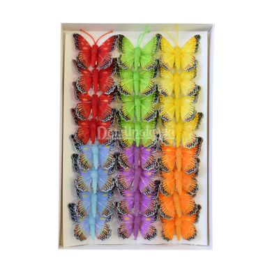 Набор декоративных бабочек 5см 2808121