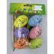 Decorative Easter eggs set, in a bag with header card, 4&times;6 cm, design 8 - 27011722