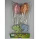 Decorative Easter eggs set, in a bag with header card, with a bunny, 5&times;7 cm, design 9 - 27011272