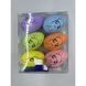 Decorative Easter eggs set, in a clear box, 4&times;6 cm, design 2 - 27011772