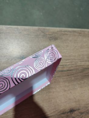 Pink patterned gift boxes, set of 10 pcs, 18109005