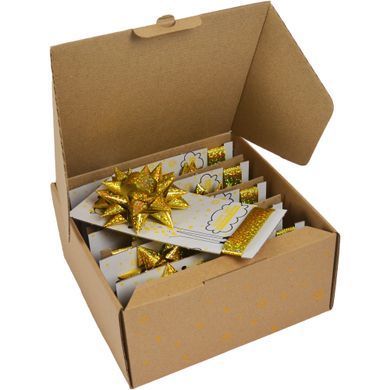 Набір подарунковий бантик і стрічка, діаметр 10см 4390