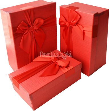 Подарункові картонні коробки 11033821, компл.3 шт