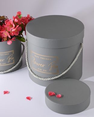 Набор подарочных коробок круглых 3шт 25030326