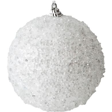 Ялинкова куля 10см біла 182988