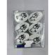 Decorative Easter eggs set, in a clear box, 4&times;6 cm, design 9 - 27011779