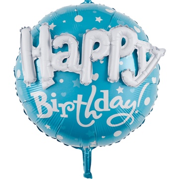 Кулька фольгована 3D Happy Birthday 332649
