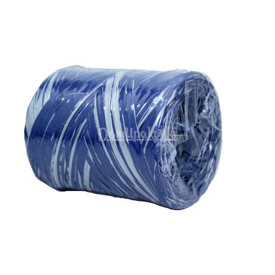 Рафія Plastiflora 11912303 двоколірна синьо-срібляста