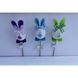 Decorative Easter chicks, assorted colours, 33&times;10 cm, design 2 - 27011081