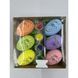 Decorative Easter eggs set, in a window box, 4&times;6 cm, design 2 - 27011782