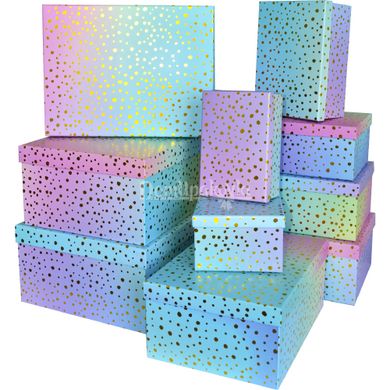 Подарочные картонные коробки 14108971, компл.10 шт