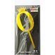 Cake topper number 0, mirror gold with crown, 18.5 cm - 210850