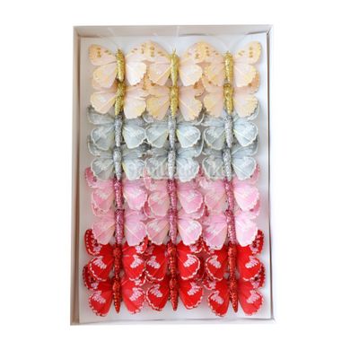 Набор декоративных бабочек 5см 01467