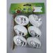 Decorative Easter eggs set, in a bag with header card, 4&times;6 cm, design 20 - 27011734