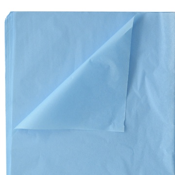 Папір тішью, блакитний, 50х70см, 103860, пак.50шт.