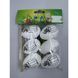 Decorative Easter eggs set, in a bag with header card, 4&times;6 cm, design 22 - 27011736
