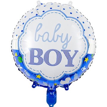 Шарик фольгированный круглый Baby Boy 332953