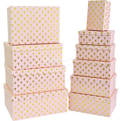 Подарочные картонные коробки 14109015 компл.10 шт