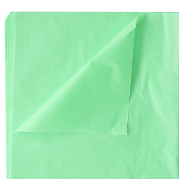 Бумага тишью, зеленая, 50х70см, 103907, пак.50шт.