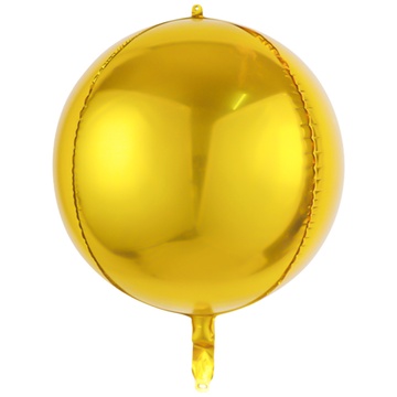 Кулька фольгована Кругла золота 333035