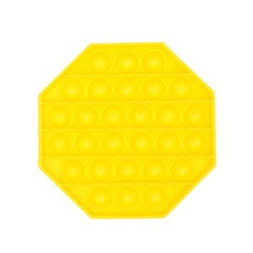 Pop It octagonal yellow 16341