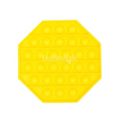 Pop It octagonal yellow 16341