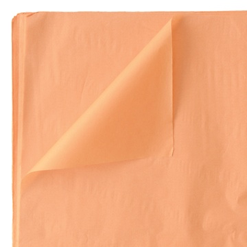 Папір тішью, персиковий, 50х70см, 103877, пак.50шт.