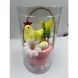 Easter decoration, in a clear tube, with a bunny, 3&times;5 cm, design 5 - 27011564