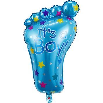 Шарик фольгированный Ножка It`s a Boy 332830