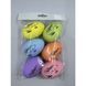 Decorative Easter eggs set, in a bag with header card, 5&times;7 cm, design 5 - 27011745