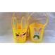 Felt Easter basket, assorted colours, 14&times;13 cm - 27010745