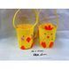 Felt Easter basket, assorted colours, 14&times;13 cm - 27010745