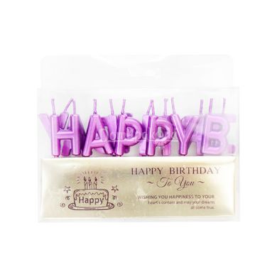 Набор свечей "Happy Birthday" , комплект 615266