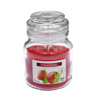 Свеча в стекле Bispol SND7173 Strawberry