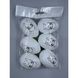 Decorative Easter eggs set, in a bag with header card, 5&times;7 cm, design 8 - 27011748