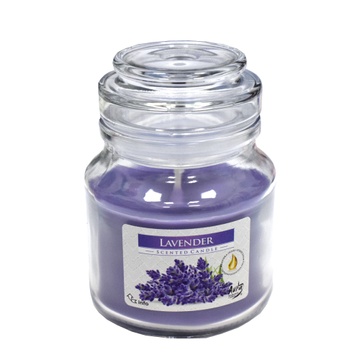 Свічка скло Bispol SND7179 Lavender