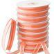 Wstążka z organzy z satynowym brzegiem 1 cm &times; 23 m, koralowa - 1023A414O