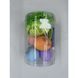 Decorative Easter eggs set, in a clear tube, 4&times;6 cm, design 3 - 27011799