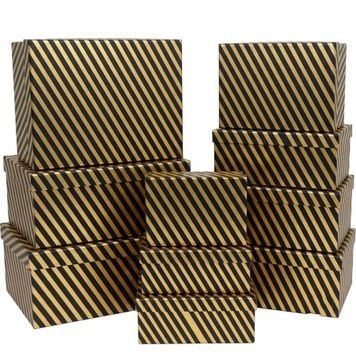 Уцінка!!! Подарункові картонні коробки 11100604, компл.10шт