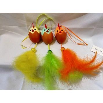 Easter hanging decoration, assorted colours - 27011065