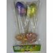 Decorative Easter eggs set, in a bag with header card, with a bunny, 5&times;7 cm, design 2 - 27011265