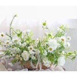Willow woven basket, 28&times;24&times;30 cm - 27011951
