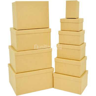 Подарочные картонные коробки 17104767 компл. 10шт