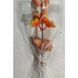 Easter branch with eggs, 2&times;3 cm, pack of 10, colour orange - 27010546