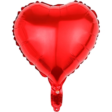 Кулька фольгована червоне серце 333233